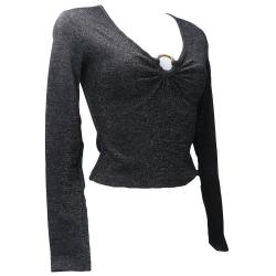 79PW638 SLIM COSTINA LUREX Nero