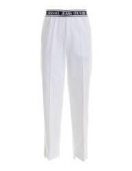 Pantaloni LOGO TROUSERS DRILL Bianco