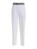 Pantaloni LOGO TROUSERS DRILL Bianco