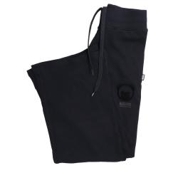 V6A6809 Home Pants COTTON FLEECE DIAGONAL Nero