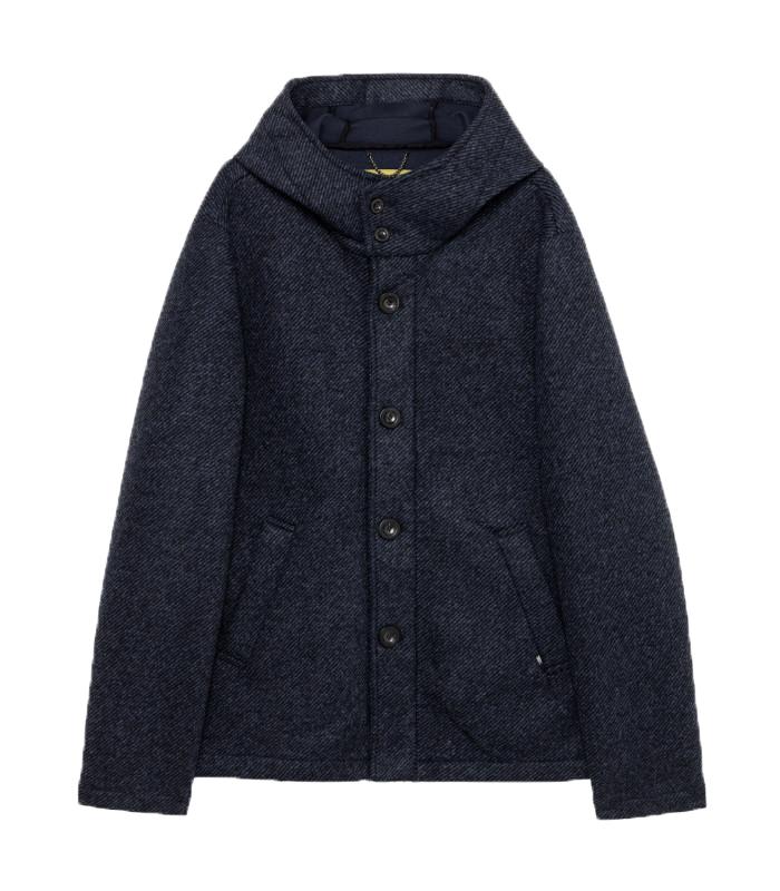 GL5204BD TWEED CON CAPPUCCIO Nero