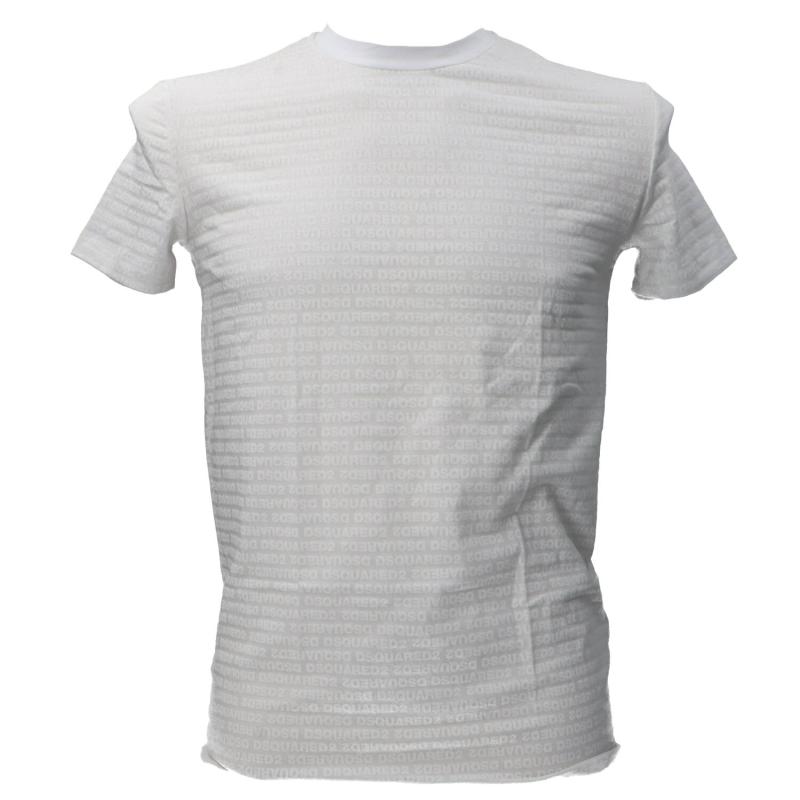 D9M206050 ROUND NECK T-SHIRT  Bianco