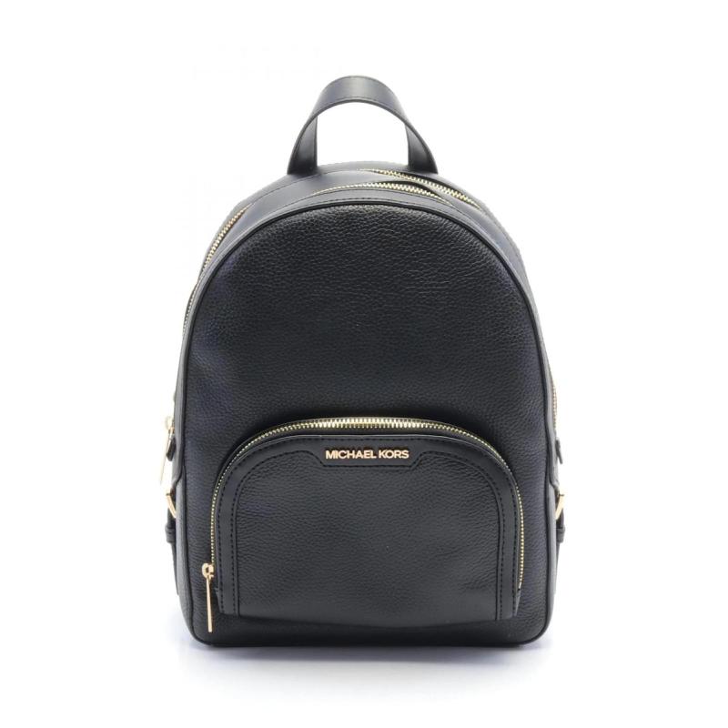 JAYCEE ZIP MD PKT BACKPACK LEATHER Nero