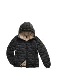 25WBLDC03095 IMBOTTITO PIUMA CAMELIA Nero