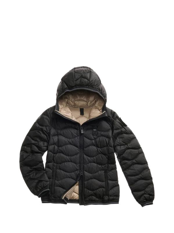 25WBLDC03095 IMBOTTITO PIUMA CAMELIA Nero