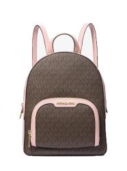 JAYCEE ZIP MD PKT BACKPACK LEATHER Rosa