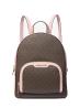 JAYCEE ZIP MD PKT BACKPACK LEATHER Rosa
