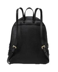 JAYCEE LG ZIP PKT BACKPACK LEATHER  Nero
