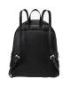 JAYCEE LG ZIP PKT BACKPACK LEATHER  Nero