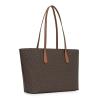 ARDEN LG TOTE BAG Marrone