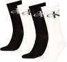 5982 CKJ MEN SOCK 4P GIFTBOX MONOLO Bianco