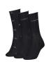 5368 CK WOMEN SOCK 3P GIFTBOX GRID Nero