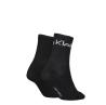 5518 CKJ WOMEN SHORT SOCK 2P CUT LO Nero