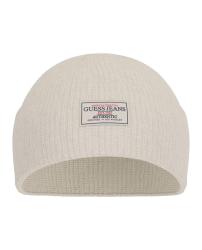 GJ PATCH BEANIE Bianco