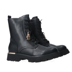 Anfibi PPJ977 Polacco vitello charme Nero