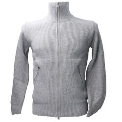 GL35051-F25 INTRECCIATO COLLO ALTO Grigio