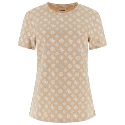GLORIA PEONY SS T-SHIRT Beige