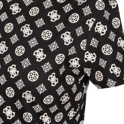 GLORIA PEONY SS T-SHIRT Nero