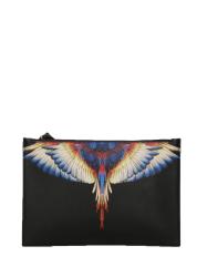 POCHETTE E.L.STAMPA Nero Giallo