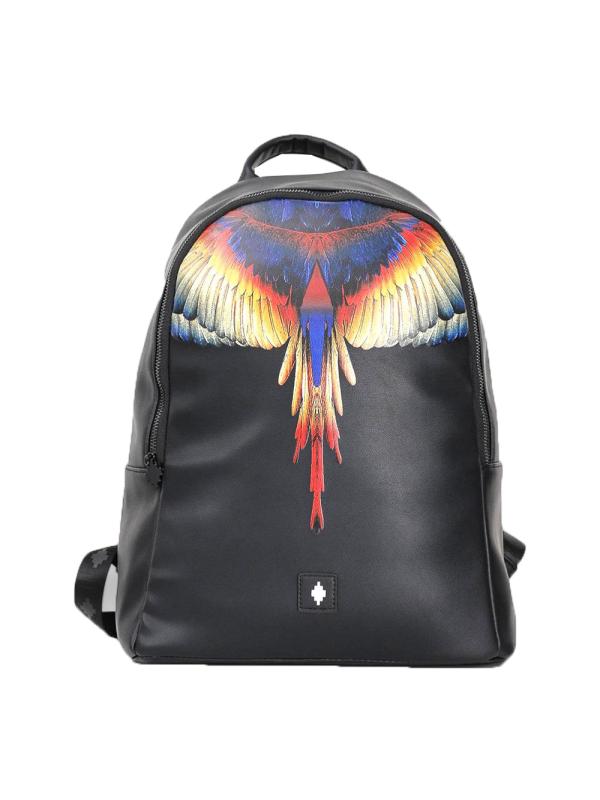 ZAINO E.L. STAMPA Nero Giallo