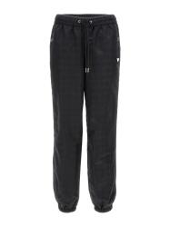 4G AOP LONG PANTS JACQUARD  Nero
