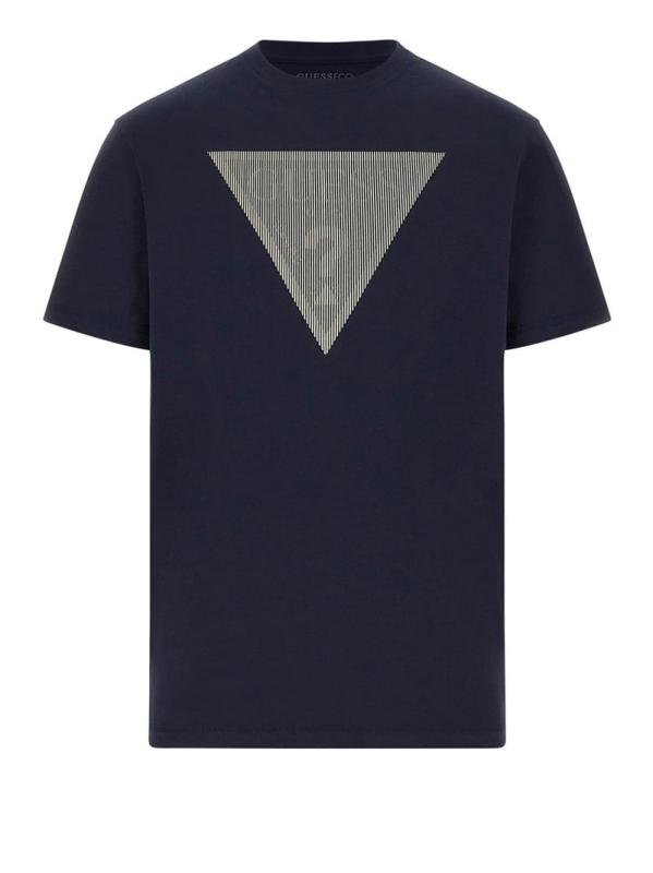 CN SS TRIANGLE LOGO TEE Blu