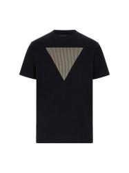 CN SS TRIANGLE LOGO TEE Nero