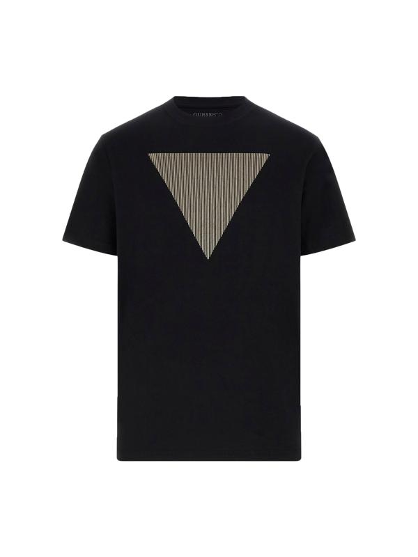 CN SS TRIANGLE LOGO TEE Nero