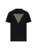 CN SS TRIANGLE LOGO TEE Nero
