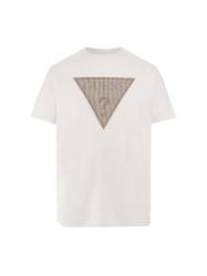 CN SS TRIANGLE LOGO TEE Bianco