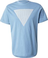 CN SS TRIANGLE LOGO TEE azzurro