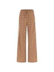 PEONY TAPED STRAIGHT LONG PANT  Marrone
