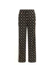 PEONY TAPED STRAIGHT LONG PANT  Nero