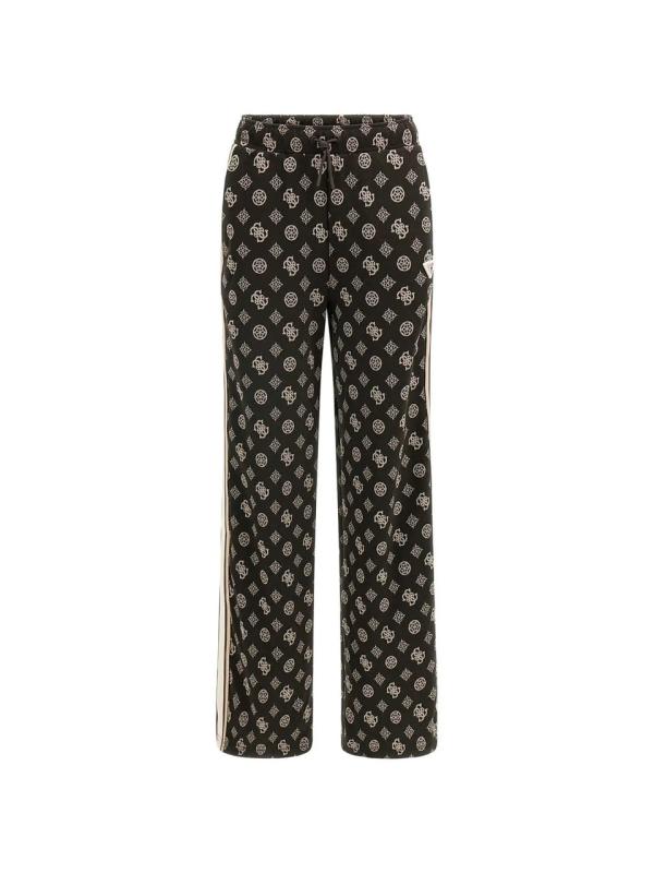 PEONY TAPED STRAIGHT LONG PANT  Nero