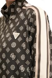 PEONY TAPED FULLZIP SWEATSHIRT Nero