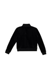 COUTURE FULL ZIP SWEATSHIRT Nero