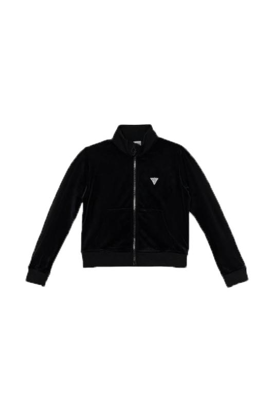 COUTURE FULL ZIP SWEATSHIRT Nero