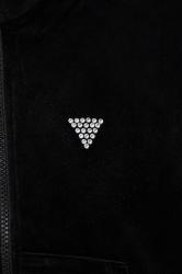 COUTURE FULL ZIP SWEATSHIRT Nero