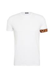 D9M3S6190 ROUND NECK T-SHIRT bianco 