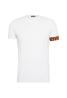 D9M3S6190 ROUND NECK T-SHIRT bianco 