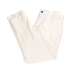 OE1F2W5P26 SLIM FIT TASCHE DOPPIO F Bianco