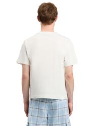 NECK LOGO REGULAR TEE Bianco
