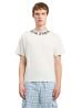 NECK LOGO REGULAR TEE Bianco