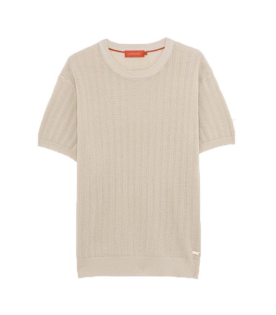 GL35338 MAGLIA TRAFORATA Beige