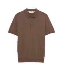 GL511S POLO IN MAGLIA Marrone