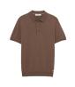 GL511S POLO IN MAGLIA Marrone