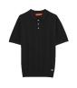GL35337 Polo in maglia Nero