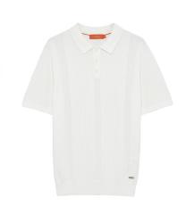 GL35337 Polo in maglia Bianco