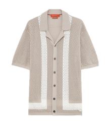 GL35324 in maglia traforata Beige