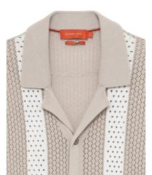GL35324 in maglia traforata Beige